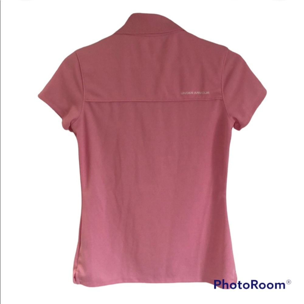 UA Womens Pink Ribbon Polo - Picture 2 of 14